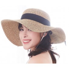 Sun Beach Hat Summer Hat for Mujer Casual Straw Cap with Wide Brim 5 Colors  eb-09656111